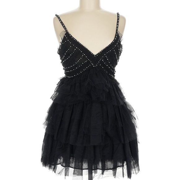 LoveShackFancy Black Jude Dress NWT!